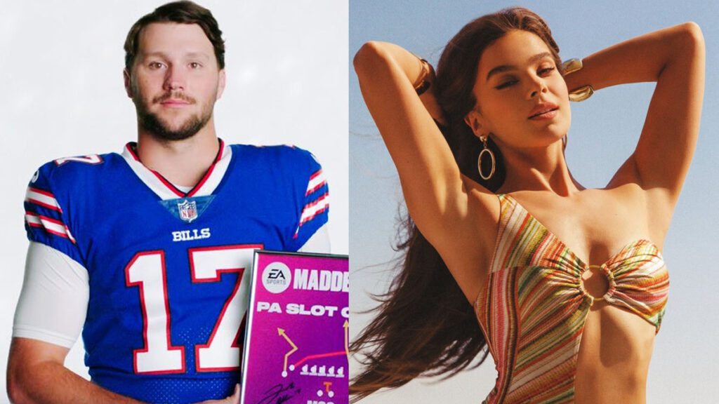 Hollywood Sweethearts Go Sports Fanatic: Josh Allen and Hailee Steinfeld Cheer on the Bills